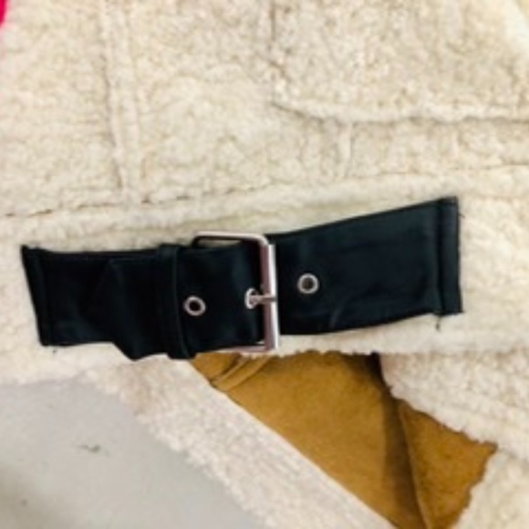 Teddy Bear Faux Fur Jacket, S, NWT - Picture 3 of 9